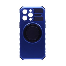 Designer Hard Case with Support and Camera Protection for Apple iPhone 15 Pro Blue Designer Hard Case with Support and Camera Protection for Apple iPhone 15 Pro Blue
