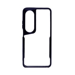 Transparent Hard Case for Oppo A60 Black Transparent Hard Case for Oppo A60 Black