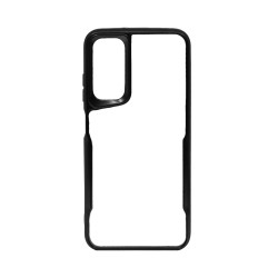 Transparent Hard Case for Samsung Galaxy A15 Black Transparent Hard Case for Samsung Galaxy A15 Black