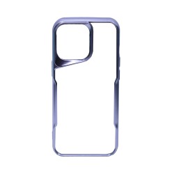Transparent Hard Case for Apple iPhone 15 Plus Silver Transparent Hard Case for Apple iPhone 15 Plus Silver