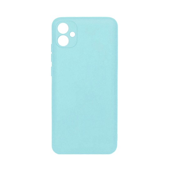 Silicone Case with Camera Shield for Samsung Galaxy A04e Sea Green