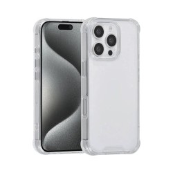 Hard Silicone Case for Apple iPhone 16 Pro Max Transparent Hard Silicone Case for Apple iPhone 16 Pro Max Transparent