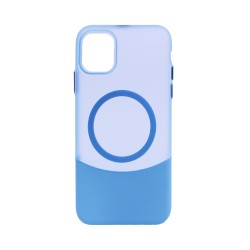 Designer Magnetic Sillicone Case for Apple iPhone 11 Blue Designer Magnetic Sillicone Case for Apple iPhone 11 Blue