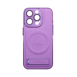 Designer Magnetic Hard Case with Support and Camera Protection for Apple iPhone 14 Pro Max Pink Designer Magnetic Hard Case with Support and Camera Protection for Apple iPhone 14 Pro Max Pink