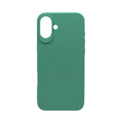 Soft Silicon Case for Apple iPhone 16 Dark Green Soft Silicon Case for Apple iPhone 16 Dark Green