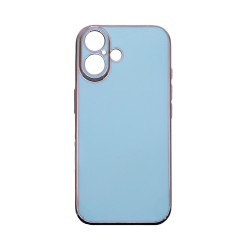 Designer Silicone Case with Camera shield for Apple iPhone 16 Plus Green Designer Silicone Case with Camera shield for Apple iPhone 16 Plus Green