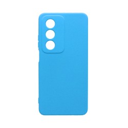 Silicone Case with Camera Shield for Oppo A80 5G Sky Blue Silicone Case with Camera Shield for Oppo A80 5G Sky Blue