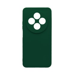 Soft Silicone Case with Camera Shield for Xiaomi Redmi 14C Dark Green Soft Silicone Case with Camera Shield for Xiaomi Redmi 14C Dark Green