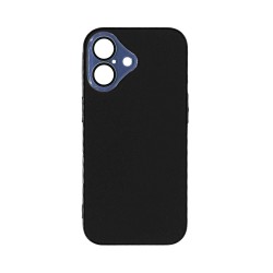 Designer Hard Case with Camera Protection for Apple iPhone 16 Black Designer Hard Case with Camera Protection for Apple iPhone 16 Black