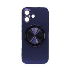 Designer Hard Case with Support and Camera Protection for Apple iPhone 16 Black Designer Hard Case with Support and Camera Protection for Apple iPhone 16 Black