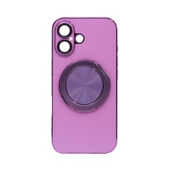 Designer Hard Case with Support and Camera Protection for Apple iPhone 16 Pink Designer Hard Case with Support and Camera Protection for Apple iPhone 16 Pink
