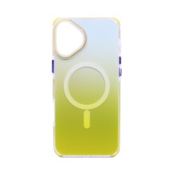 Designer Magnetic Hard Case for Apple iPhone 16 Gradient Yellow Designer Magnetic Hard Case for Apple iPhone 16 Gradient Yellow