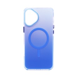 Designer Magnetic Hard Case for Apple iPhone 16 Plus Gradient Blue Designer Magnetic Hard Case for Apple iPhone 16 Plus Gradient Blue