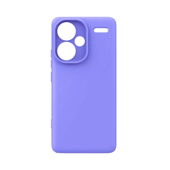 Silicone Case with Camera Shield for Xiaomi Redmi Note 13 Pro Plus 5G Purple