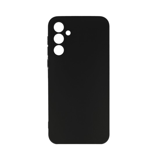 Capa de Silicone com Moldura de Câmera para Samsung Galaxy A36 5G Preto