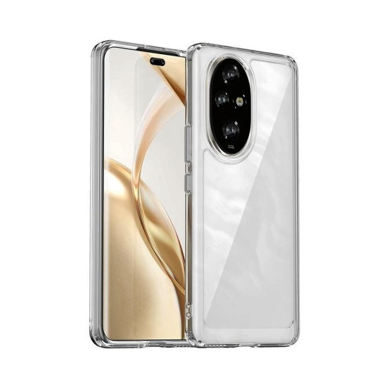 Hard Silicone Case for Huawei Honor 200 Pro Transparent