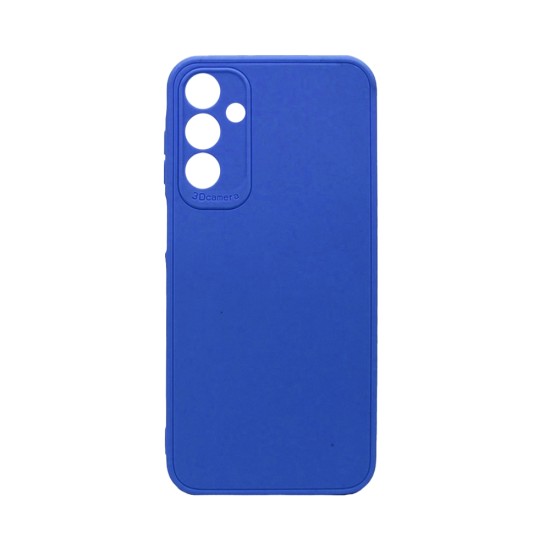 Capa de Silicone Macio com Moldura de Câmera para Samsung Galaxy A16 Azul