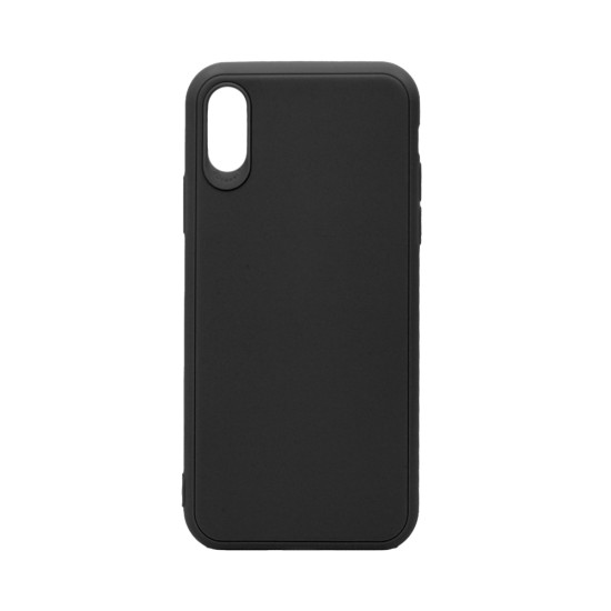 Funda de Silicona Suave para Apple iPhone X/iPhone XS Negro