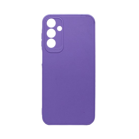 Soft Silicone Case with Camera Shield for Samsung Galaxy A16 Purple