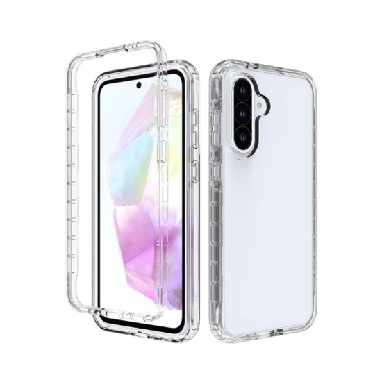 360º Silicon Case for Samsung Galaxy A36 Transparent