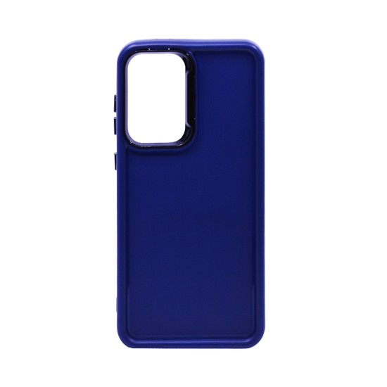 Capa Silicone Designer para Samsung Galaxy A56 5G Azul Escuro