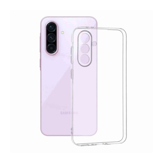 Soft Silicon Case with Camera Shield for Samsung Galaxy A36 5G Transparent