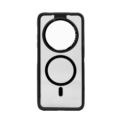 Designer Magnetic Hard Case for Xiaomi Redmi 14C Black Designer Magnetic Hard Case for Xiaomi Redmi 14C Black