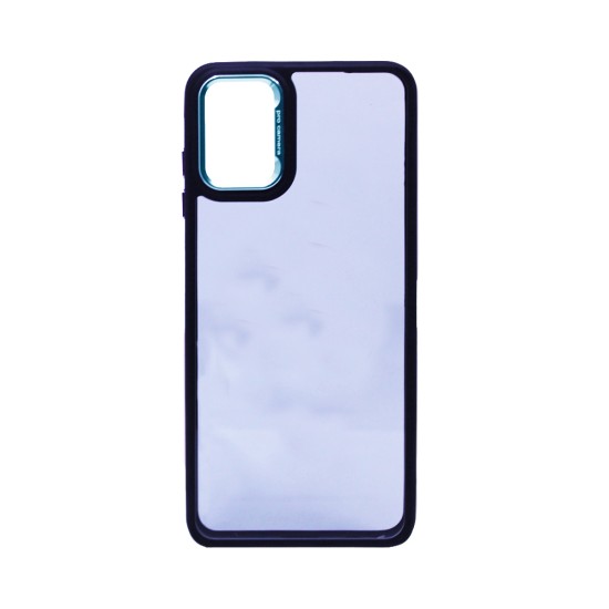 Designer Hard Case for Samsung Galaxy A06 Black Sky Blue