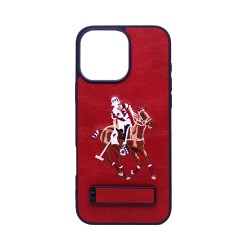 Designer Hard Case US Polo with Support for Apple iPhone 16 Pro Max Red Designer Hard Case US Polo with Support for Apple iPhone 16 Pro Max Red