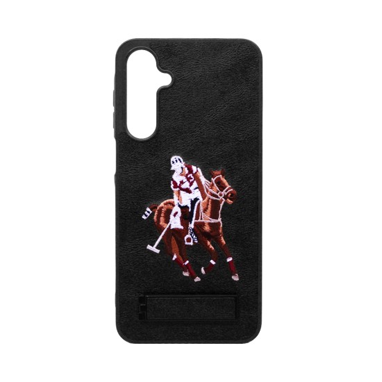 Designer Hard Case US Polo with Support for Samsung Galaxy A16 Black