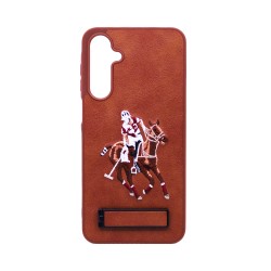 Designer Hard Case US Polo with Support for Samsung Galaxy A16 Gold Designer Hard Case US Polo with Support for Samsung Galaxy A16 Gold