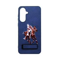 Designer Hard Case US Polo with Support for Samsung Galaxy A36 Blue Designer Hard Case US Polo with Support for Samsung Galaxy A36 Blue