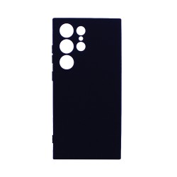Silicone Case with Camera Shield for Samsung Galaxy S25 Ultra Black Silicone Case with Camera Shield for Samsung Galaxy S25 Ultra Black