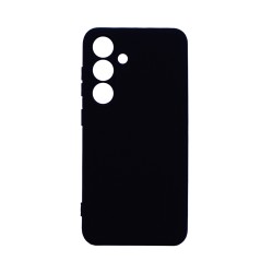 Silicone Case with Camera shield for Samsung Galaxy S25 Plus Black Silicone Case with Camera shield for Samsung Galaxy S25 Plus Black