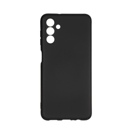 Capa de Silicone com Moldura de Câmera para Samsung Galaxy A04S Preto Capa de Silicone com Moldura de Câmera para Samsung Galaxy A04S Preto