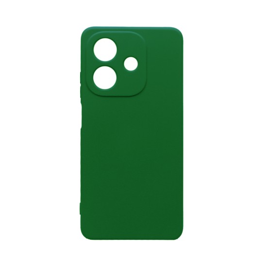 Capa de Silicone com Moldura de Câmera para Oppo A40 Verde Escuro