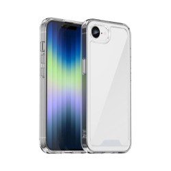 Hard Silicone Case for Apple iPhone 16E Transparent Hard Silicone Case for Apple iPhone 16E Transparent