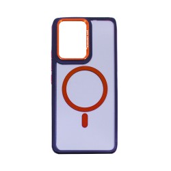 Designer Magnetic Hard Case for Oppo Reno13 F Orange Designer Magnetic Hard Case for Oppo Reno13 F Orange