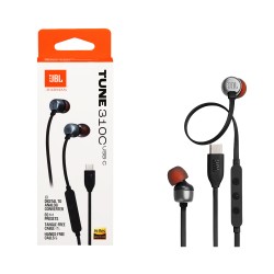 Auriculares JBL Tune 310C con Micrófono Tipo-C 1,2m Negro Auriculares JBL Tune 310C con Micrófono Tipo-C 1,2m Negro