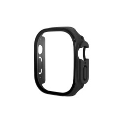 Cover+Tempered Glass for Apple iwatch Series 49mm Black Cover+Tempered Glass for Apple iwatch Series 49mm Black