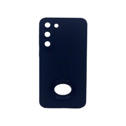 Silicone Case with Support Ring for Samsung Galaxy S23 Black Silicone Case with Support Ring for Samsung Galaxy S23 Black