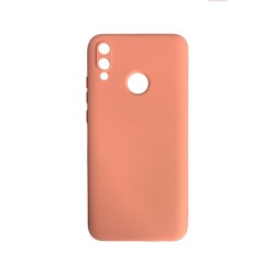 Silicone Case with Camera Shield for Huawei P Smart 2019 Pink