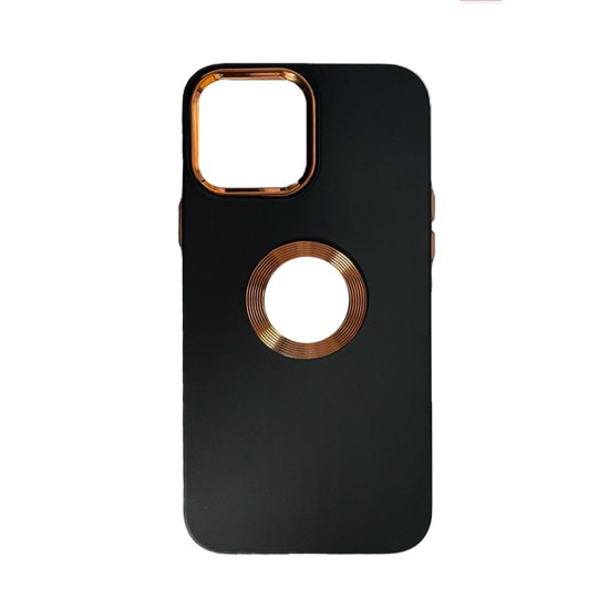 Capa de Silicone para Apple iPhone 13 Pro Max Preto