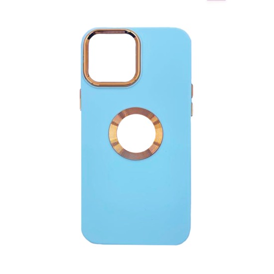 Capa de Silicone para Apple iPhone 13 Pro Max Céu Azul