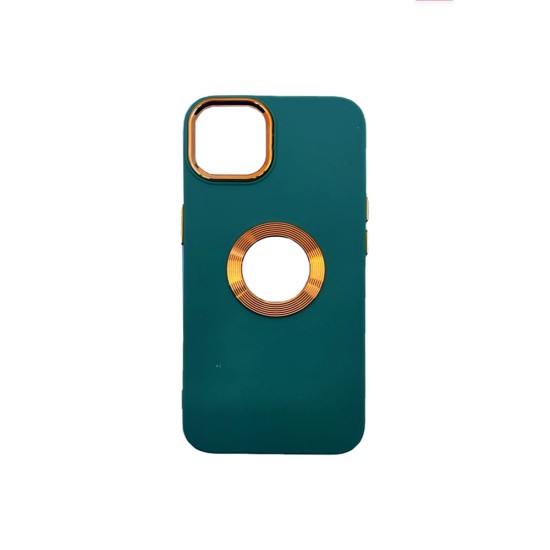 Capa de Silicone para Apple iPhone 13 Verde