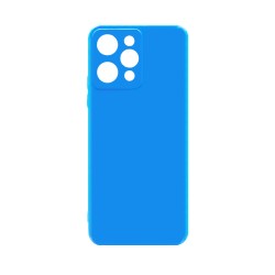 Silicone Case with Camera Shield for Xiaomi Redmi 12 Blue Silicone Case with Camera Shield for Xiaomi Redmi 12 Blue