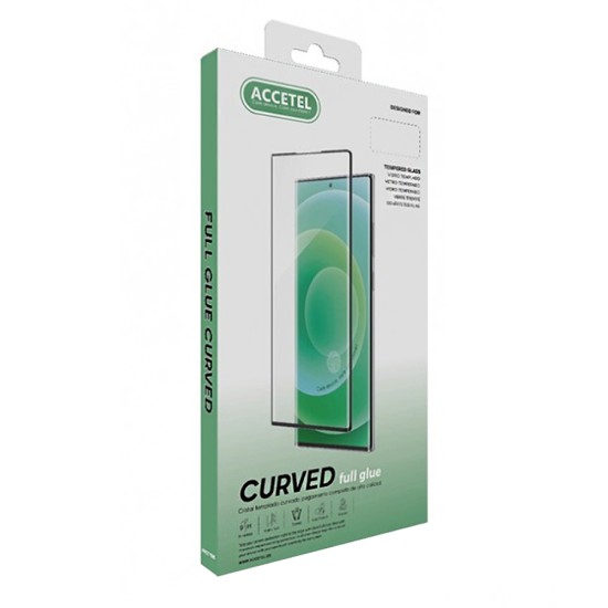 PROTECTOR DE VIDRO FULL GLUE CURVO PARA SAMSUNG GALAXY S23 ULTRA TRANSPARENTE