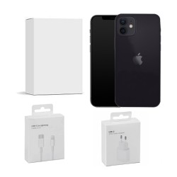 Apple iPhone 12 64GB Recondicionado Grade A+ 6,1" Preto Apple iPhone 12 64GB Recondicionado Grade A+ 6,1" Preto