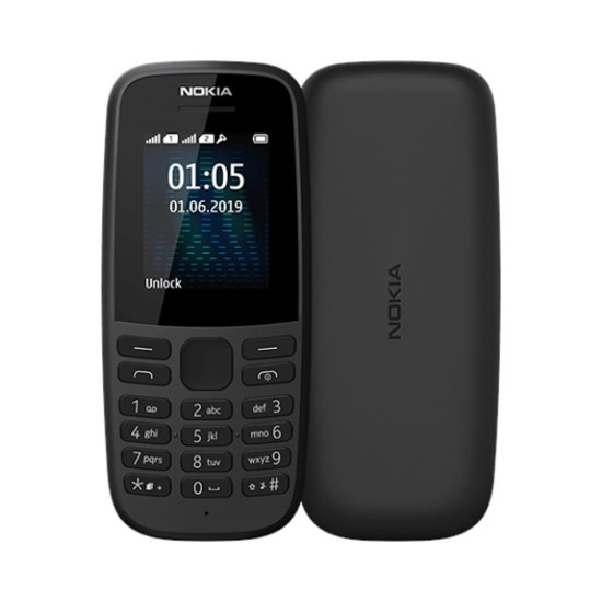 NOKIA 105 TA-1174 DUAL SIM 4º EDIÇÃO Preto
