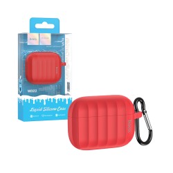 Hoco WB22 Silicone Cover For Airpods 3 Red Hoco WB22 Silicone Cover For Airpods 3 Red